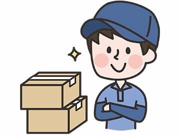 【人材紹介】商品の配送、運搬、荷物の積み下ろし作業
