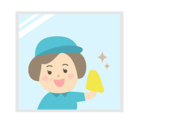 綺麗な新オフィス内のトイレ清掃