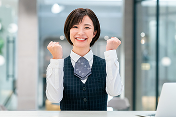 カーディーラーでの受付業務