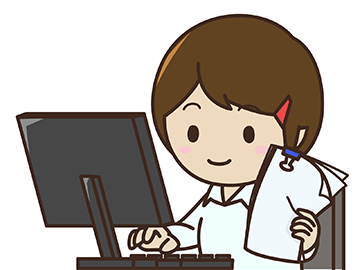 大手企業での来客対応事務