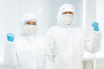 電子材料部品の目視検査/土日休み/長期