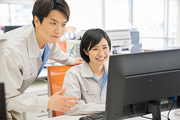 日勤★土日休み！工場内でのかんたんな事務作業