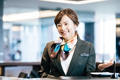 羽田空港 / 国内線の有料ラウンジ受付業務