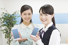 契約社員への人材紹介　熊本市　スマホ販売