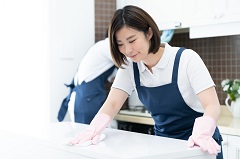 アパート等の物件におけるハウスクリーニング業務