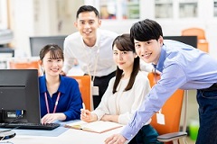 契約社員への人材紹介　人事業務