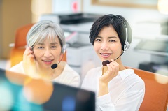 10月7日開始　通販番組の注文・問合せ受付業務　日勤