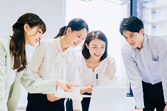 正社員への紹介予定派遣　電力供給会社での経理事務