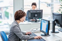 契約社員への人材紹介　営業サポート事務