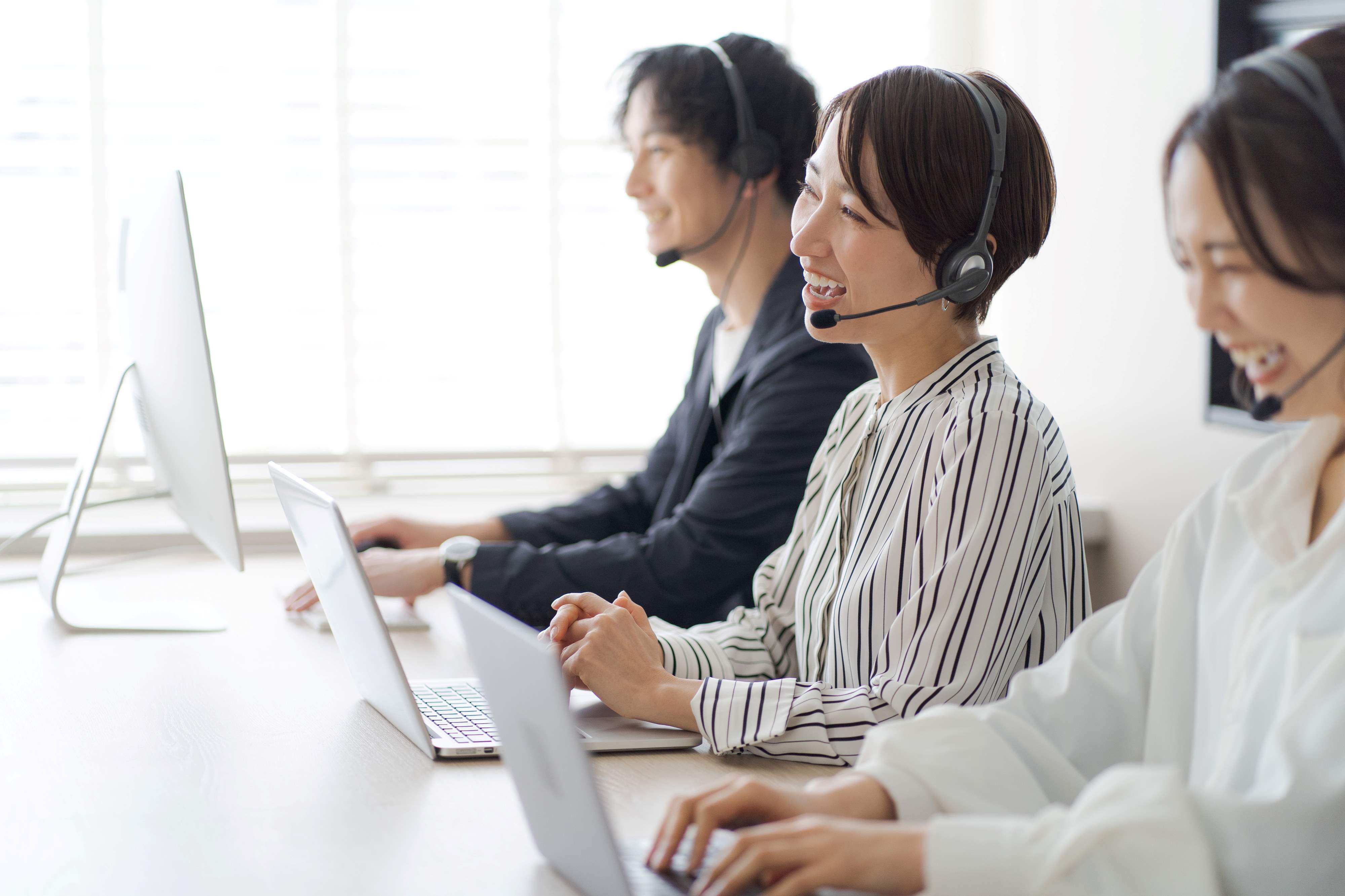 コールセンター受信　業務用冷蔵庫などの修理受付
