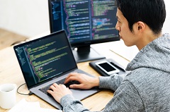 正社員への人材紹介　社内SE