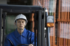 短期　小麦集荷場　フォークリフト作業員
