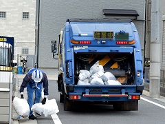 家庭ごみ収集作業の補助業務