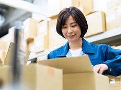 長崎エリア　電子部品の製造の出荷処理