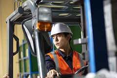 短期　新米集荷場　フォークリフト作業員