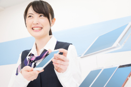 携帯ショップ 接客スタッフ