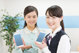携帯ショップ 接客スタッフ