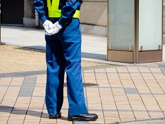 施設警備のお仕事