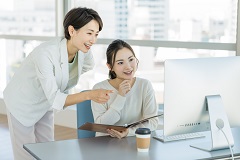 大手電機メーカーでの応対事務