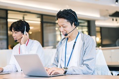 週3日から　夜勤コールセンター　クレカ不正検知・お客様確認業務