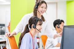 12/1入社　新規コールセンターの管理者業務