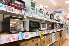 家電量販店　商品ラウンダー