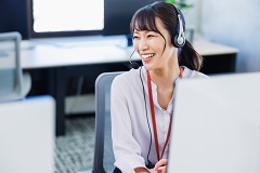 モバイルインターネットサービスに関するお問い合わせ対応(コールセンター)
