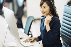 通販商品の注文受付・入力業務