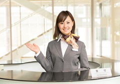 大手家電メーカーショールーム　ショールームスタッフ