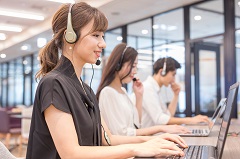 2/14開始　日勤　通販番組の注文・問合せ受付業務