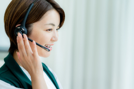 自動車のリースに関する企業でのコールセンター業務