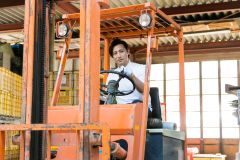 短期　小麦集荷場　フォークリフト作業員