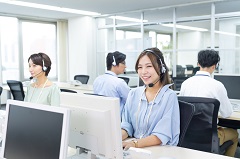 大手ガス会社　社内ヘルプデスク業務