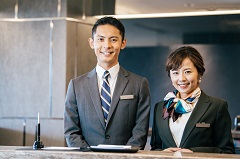 新千歳空港内　案内所での受付業務