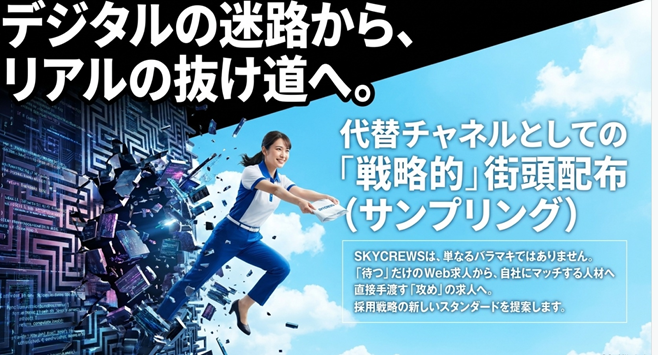採用難を打ち破る“戦略的オフライン施策”とは