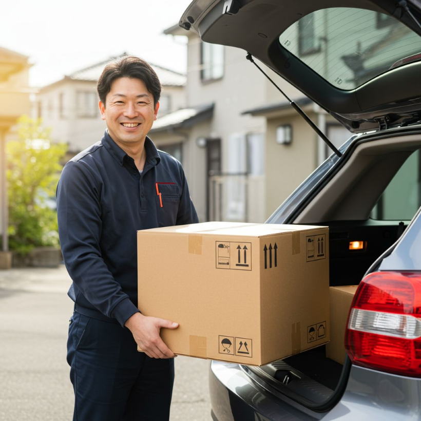 部品ルート配送ドライバー/普通運転免許必須（AT可）/残業ほぼなし