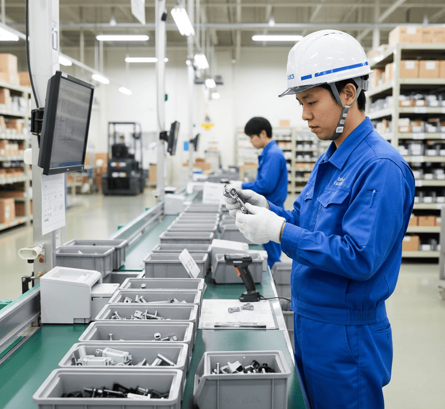 自動車部品の受付・仕分け・搬送/日勤のみ