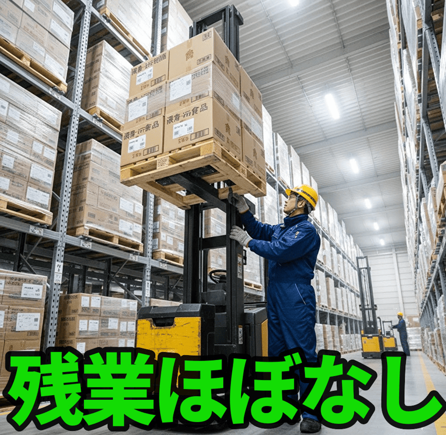 リーチフォーク作業