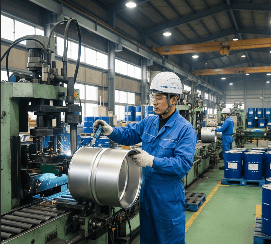 今だけ時給アップ/高時給/ドラム缶の再生ライン作業