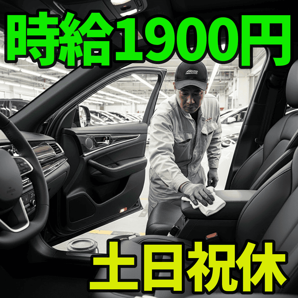 中古車の検査業務
