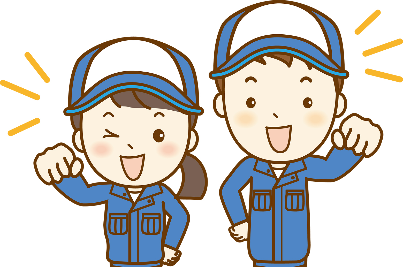 製品の梱包作業