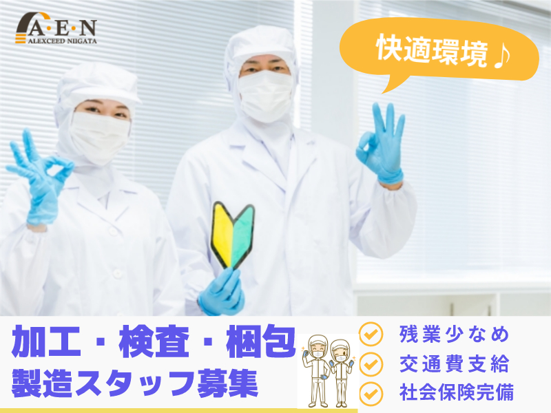 【派遣社員】食品工場の洗浄作業｜2:00～6:00の短時間勤務｜男女活躍中