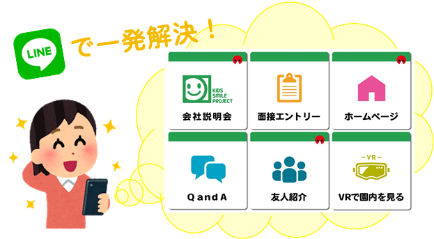 LINEでできること