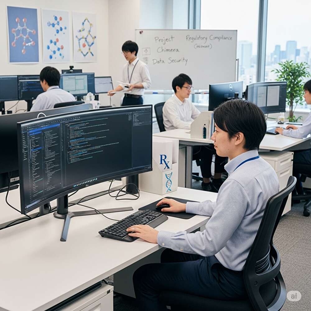 製薬メーカー/ITサポート（英語必須）