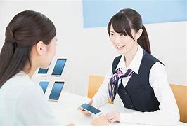 携帯ショップの販売スタッフ