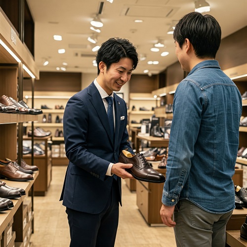 上質紳士靴の販売