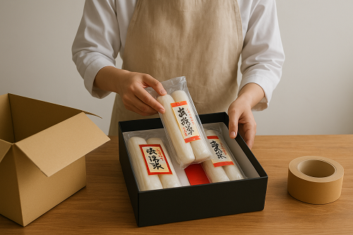 短期のギフト荷造り業務 12/21~29