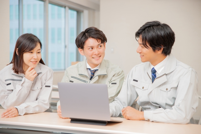 電子計器の組立て・検査業務