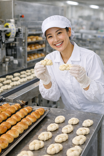 パン製造軽作業スタッフ