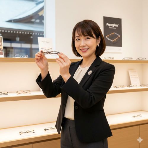 短期の薄型めがね販売 即日～4/22

